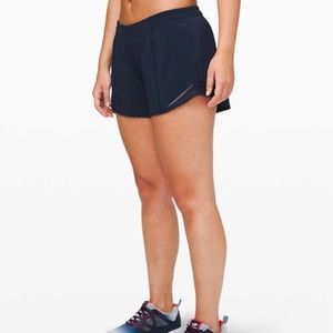 Navy Hottie Hot Short 4” Tall